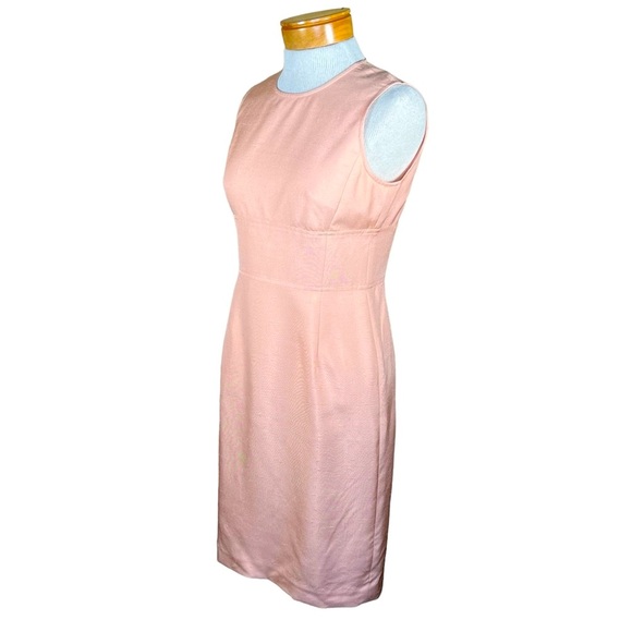 Sara Campbell Petites Women’s Light Peach Silk Tailored Sheath Dress 4 EUC - Picture 16 of 16